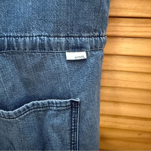 MOTHER Denim short sleeve Jumpsuit size small - Picture 4 of 9